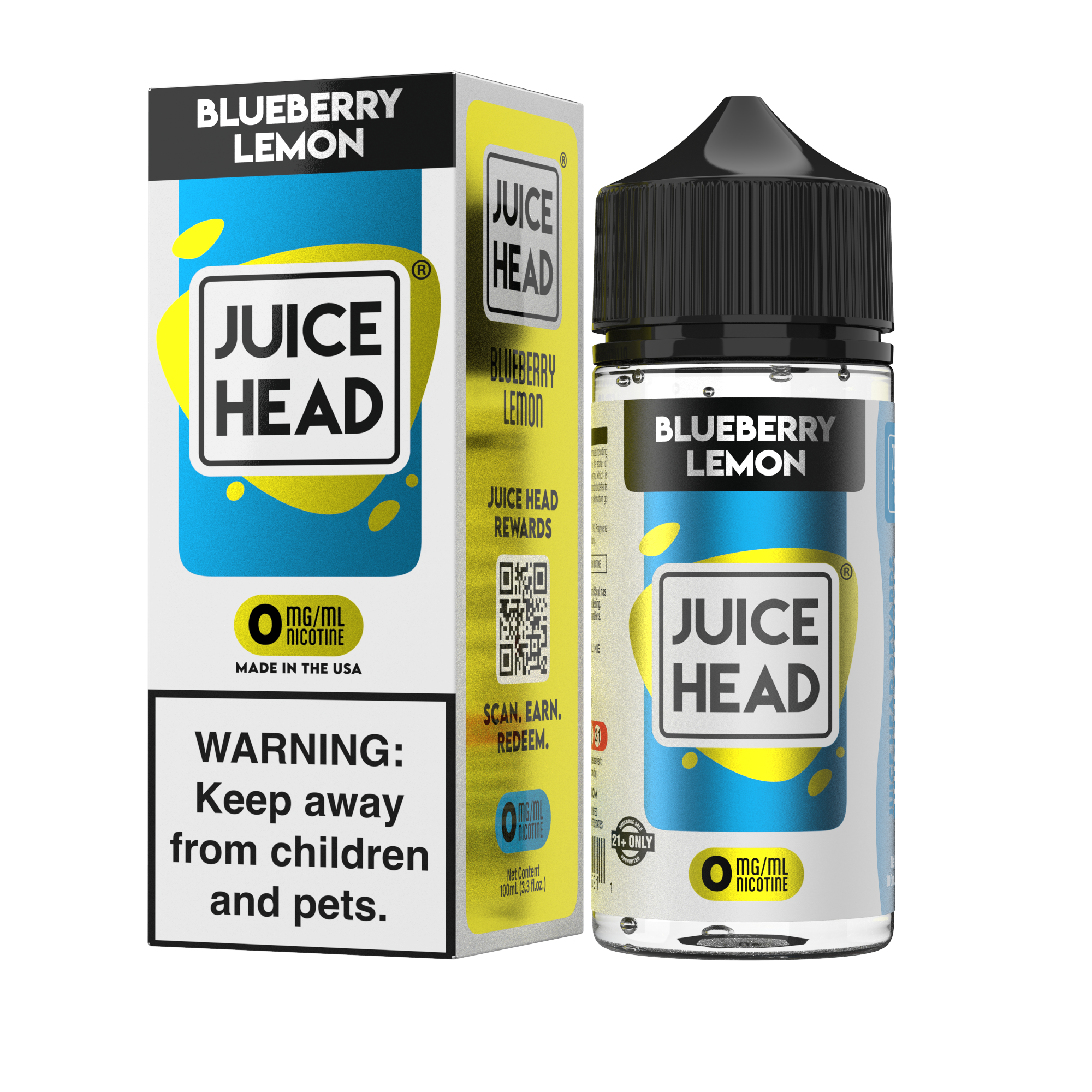 Juice Head Freeze - Blueberry Lemon - 100mL