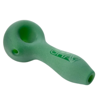 GRAV - Sandblasted Spoon (4") Green