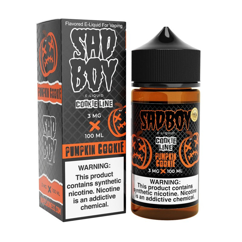 Sadboy Pumpkin Cookie is the perfect pumpkin spice cookie. (70/30 vg/pg)