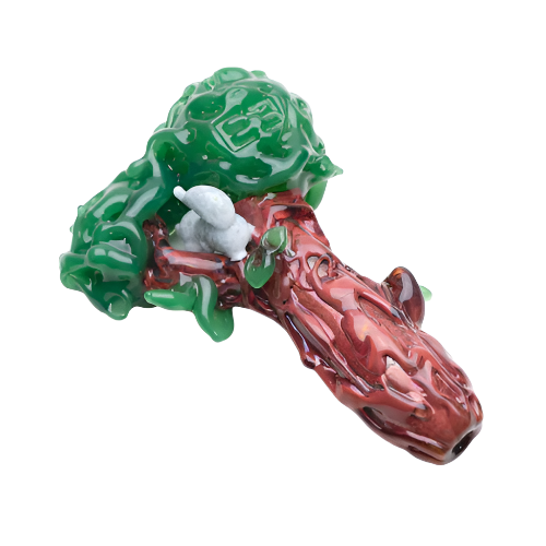 Squirrel's Nest 🌲 Dry Pipe by Empire Glassworks