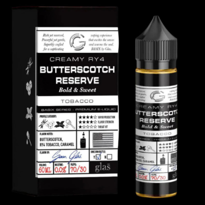 Glas Basix - Butterscotch Reserve - 60mL