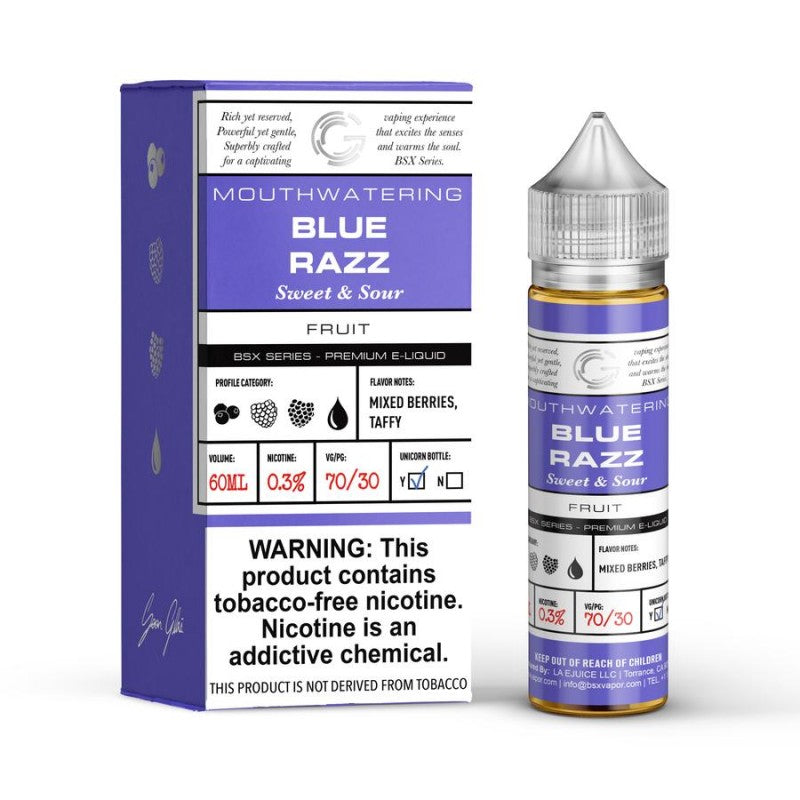 Glas Basix - Blue Razz - 60mL