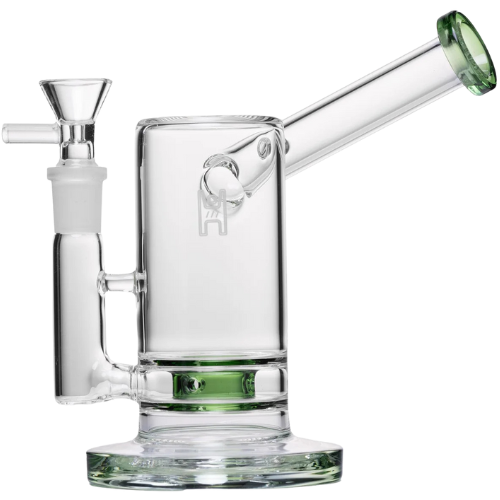 Human Grade 6" Sidecar Bubbler - Green