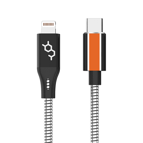 Dausen Stainless Charge-N-Sync Cable