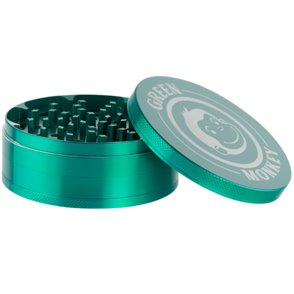 Green Monkey Capuchin Grinder 100mm - Green