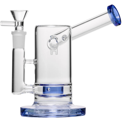 Human Grade 6" Sidecar Bubbler - Blue