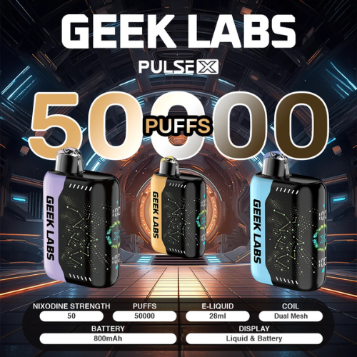 Geek Labs Pulse X 50K Nixodine Disposable Vape