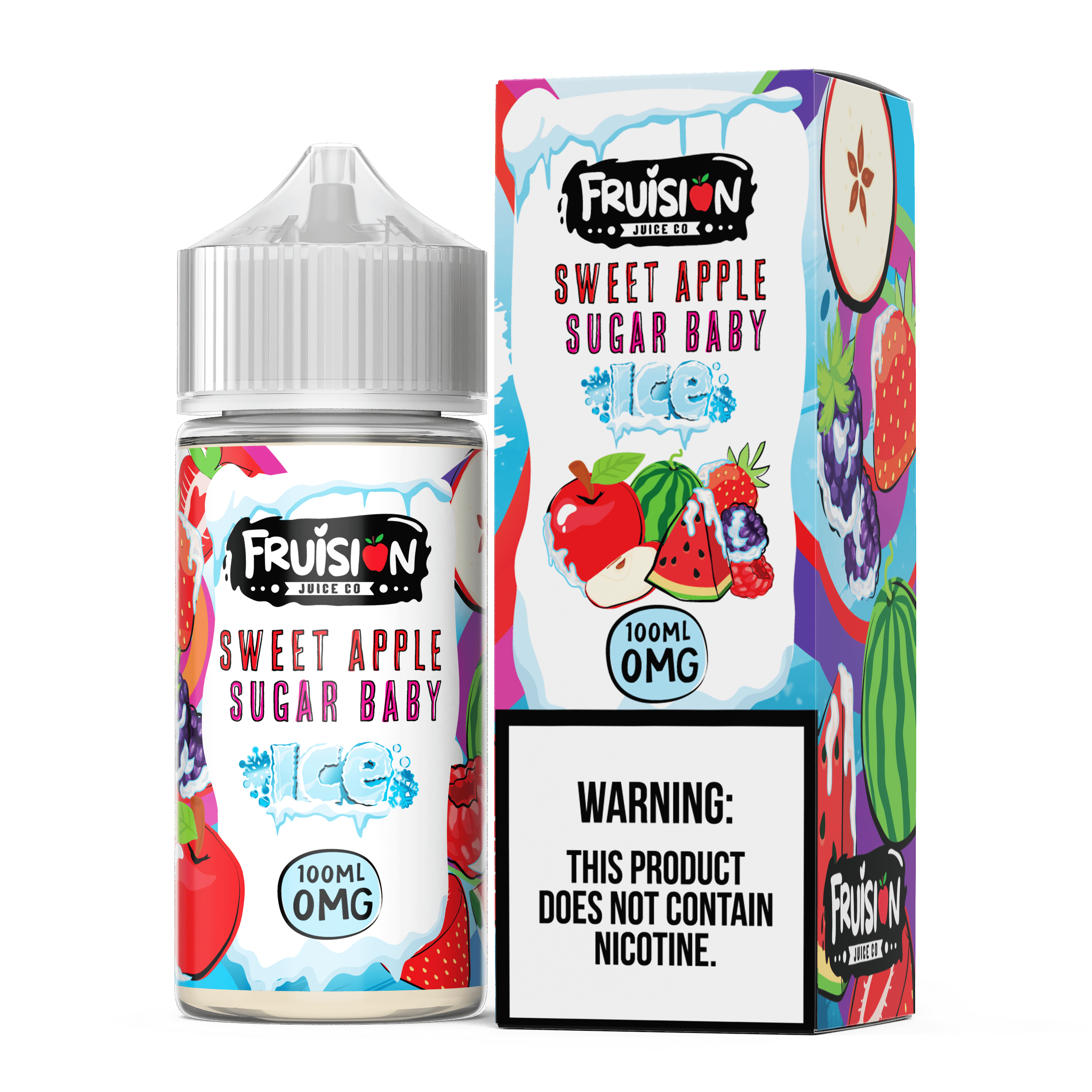 Fruision Ice - Sweet Apple Sugar Baby Ice - 100mL