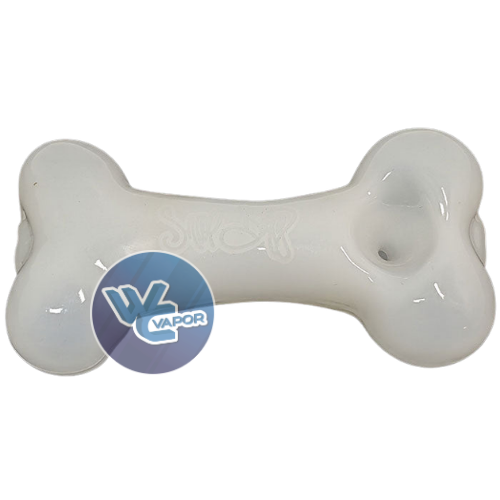 Dogg Lbs 4" Everyday Dogg Bone Hand Pipe - White