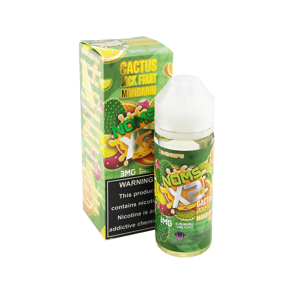 Lotus Vaping - Noms x2 Cactus Jackfruit Mandarin - 120mL