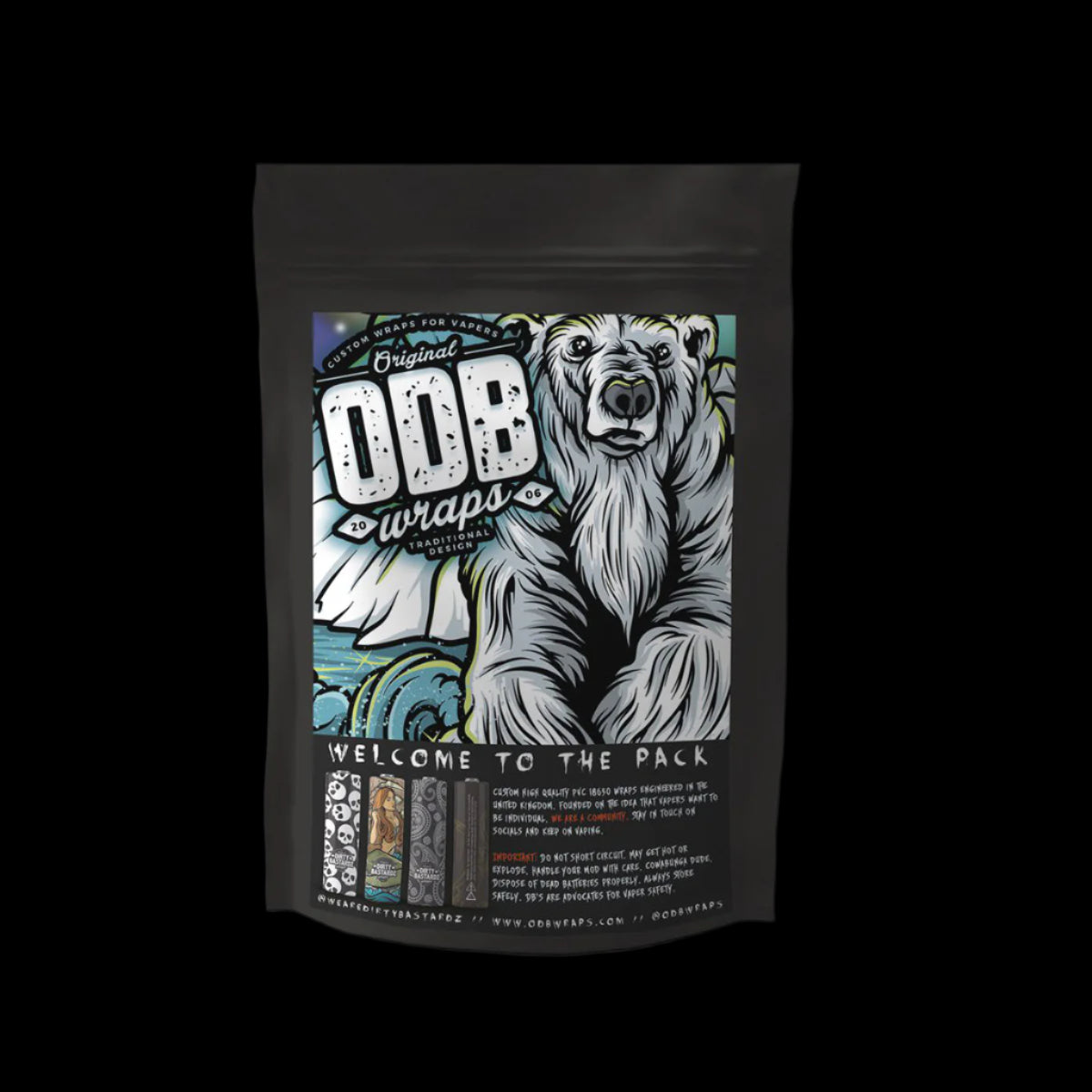 ODB Wraps (18650) Packaging