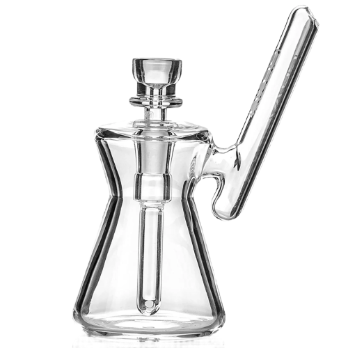GRAV - Hourglass Pocket Bubbler (4") Clear
