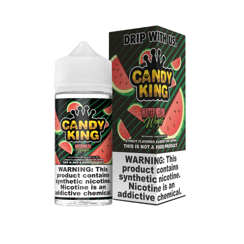 Watermelon Wedges by Candy King tastes just like watermelon candy spinkled with sugar. (70/30 vg/pg)