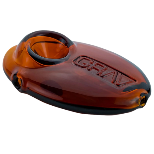 GRAV - Pebble Spoon (3") Amber