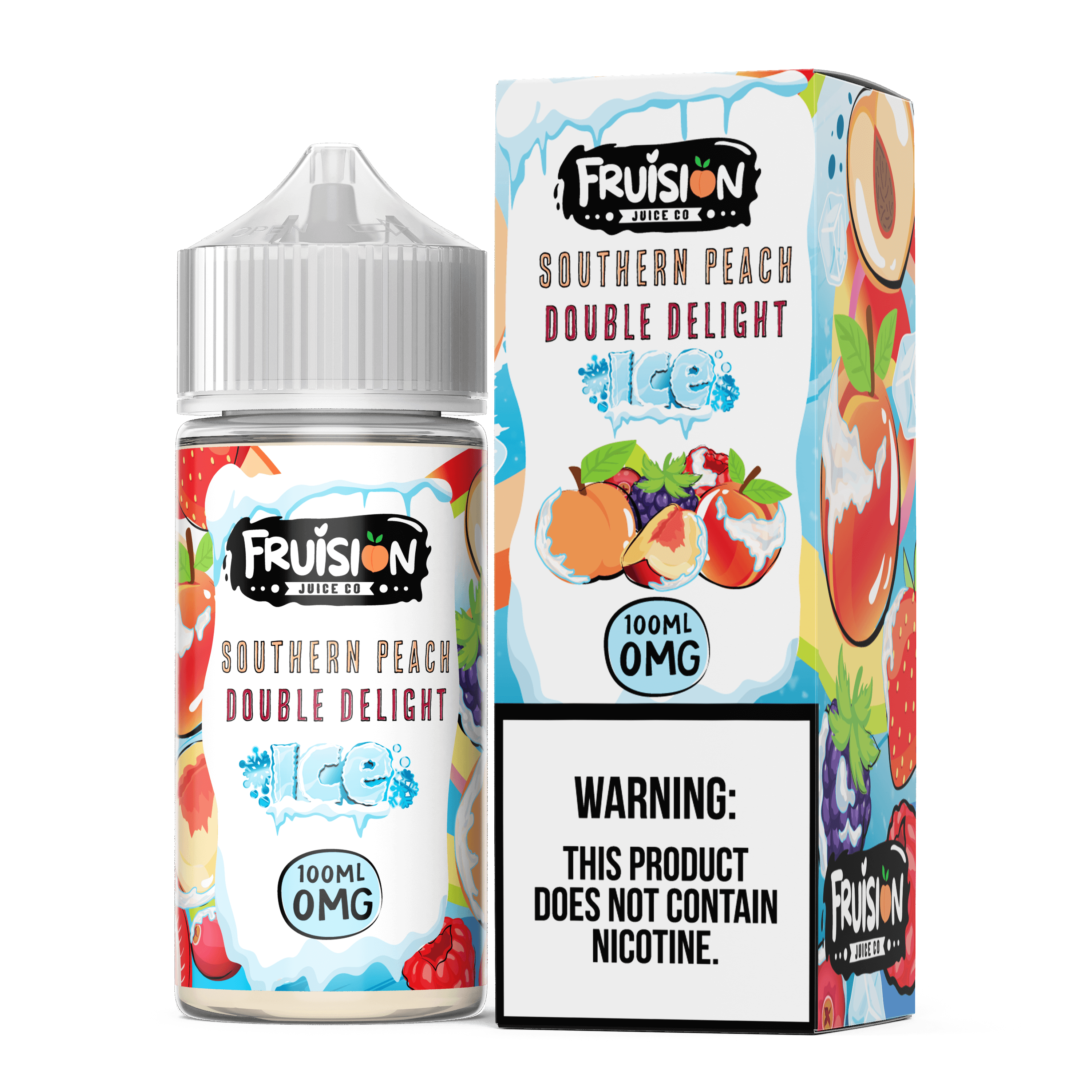 Fruision Ice - Southern Peach Double Delight Ice - 100mL
