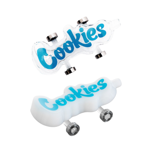 Cookies Toke Deck Hand Pipe - White