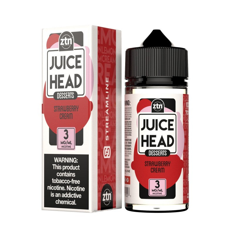 Juice Head Desserts - Strawberry Cream - 100mL
