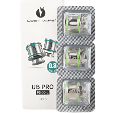 Lost Vape UB Pro Coil Series (3-Pack) P3 Coils