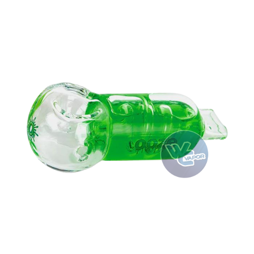 Ooze - Freezable Glycerin Glass Hand PIpe - Green