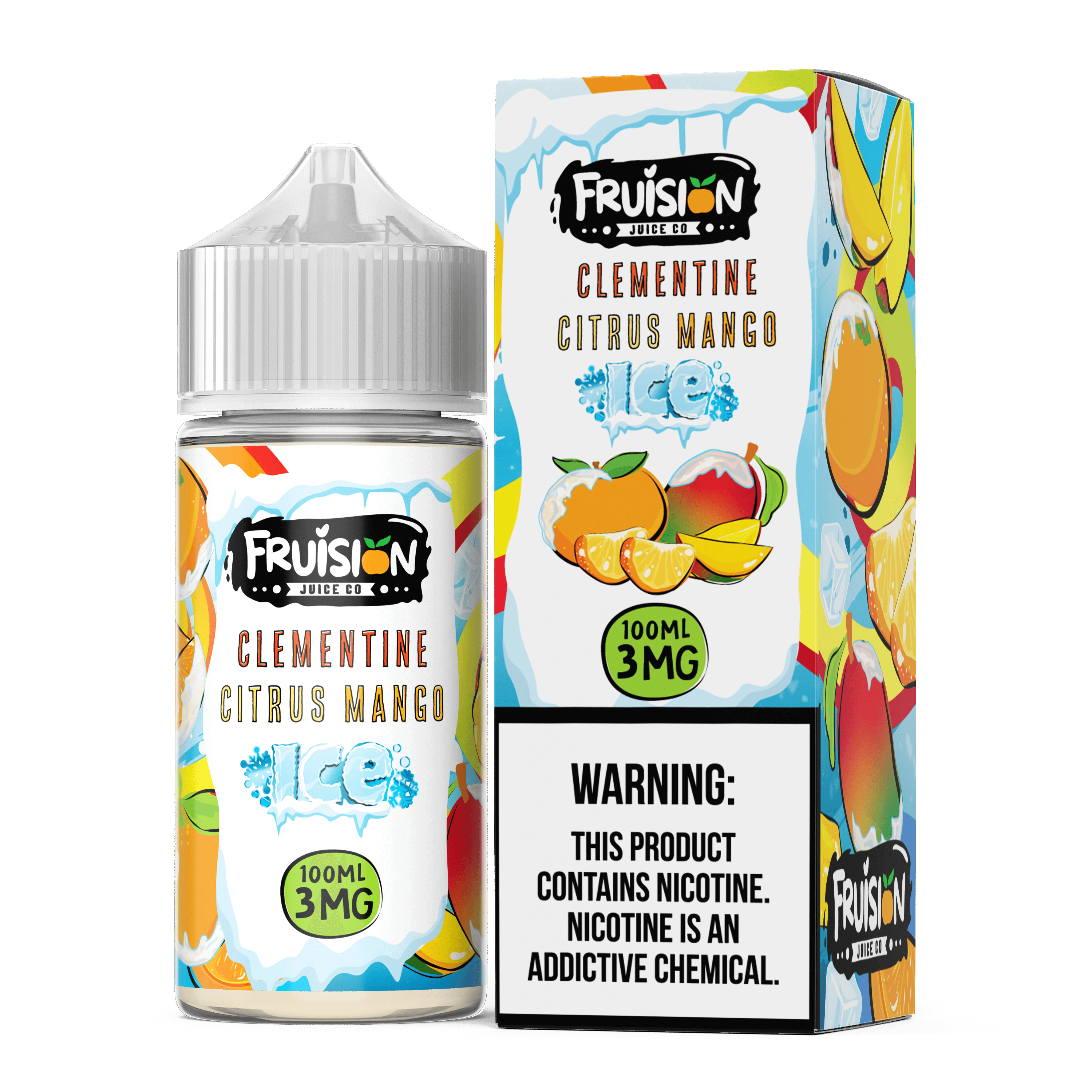 Fruision Ice -  Clementine Citrus Mango Ice 03mg
