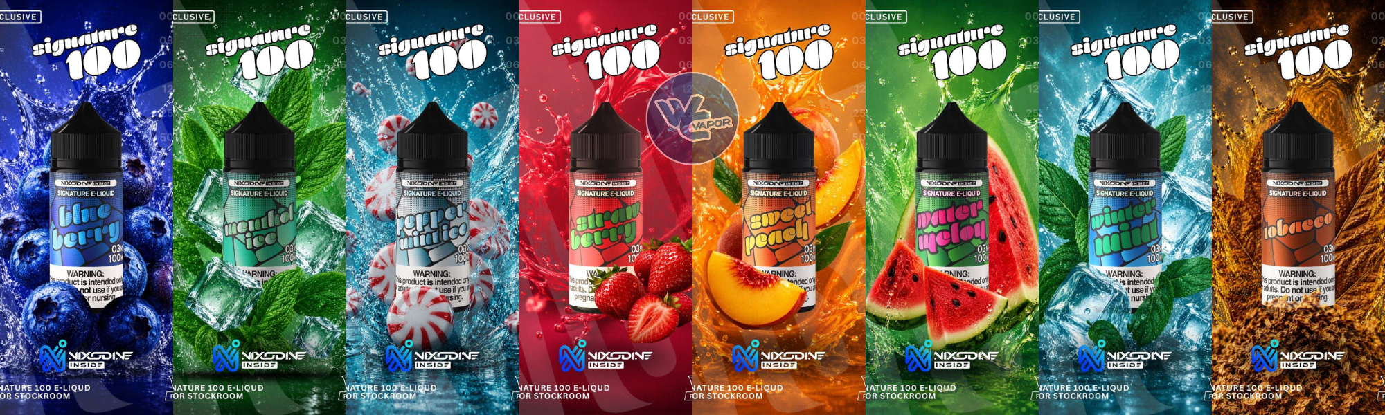 Discover Bold Flavor with the Signature 100 (Nixodine) Collection