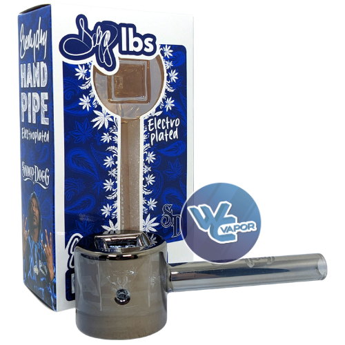 Dogg Lbs 4" Everyday Electro Plated Cylinder Hand Pipe - Smoke 