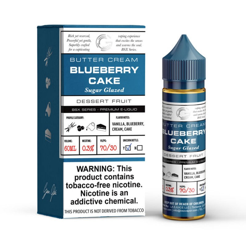 Glas Basix - Blueberry Cake - 60mL