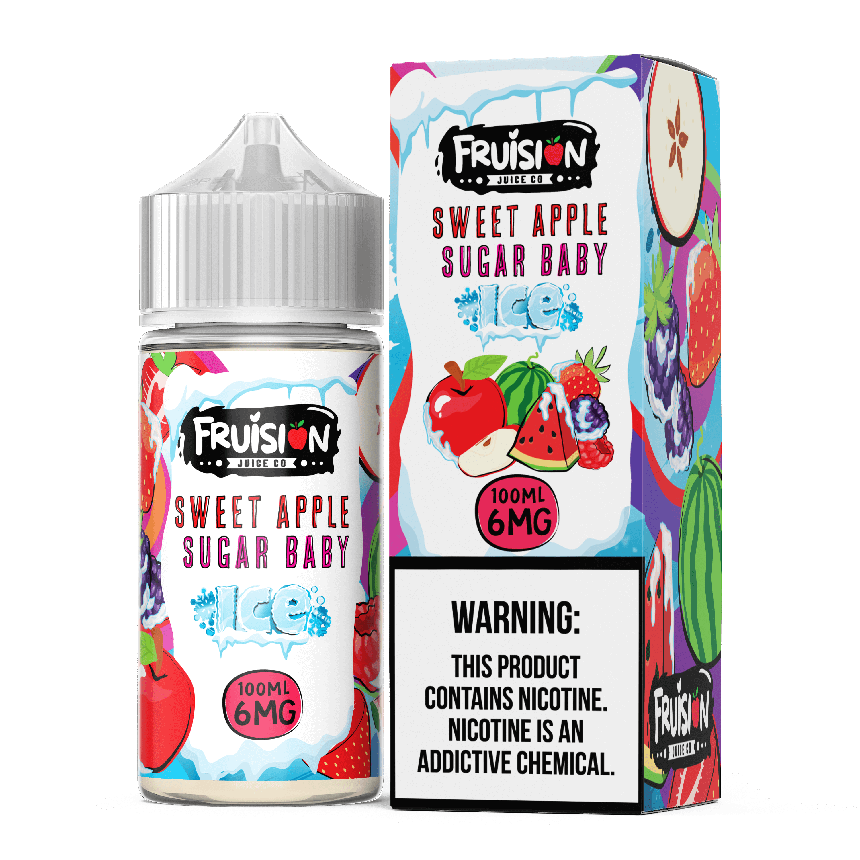 Frusion Ice - Sweet Apple Sugar Baby Ice - 100mL - 06mg