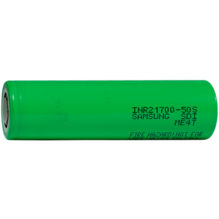 Samsung 50S 21700 5000mAh 25A Battery