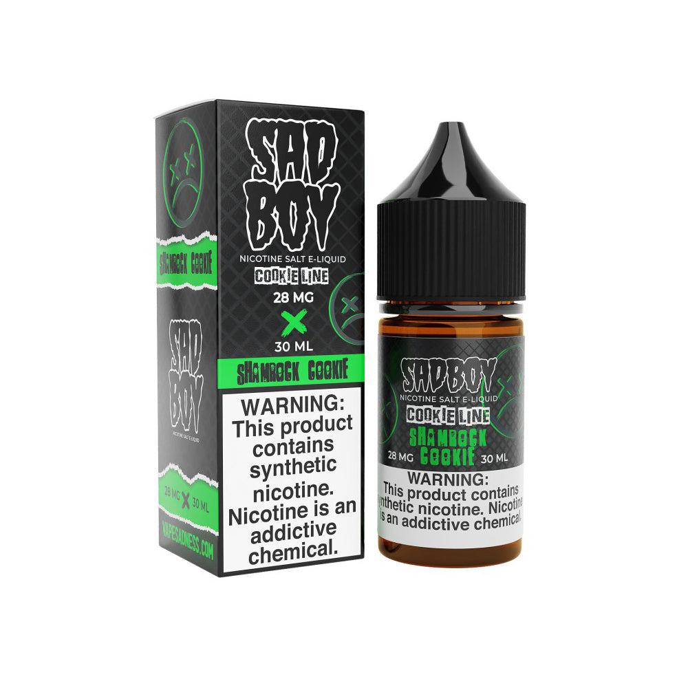 Shamrock Cookie Salt is just like the Andes thin mint chocolates (50/50 vg/pg)
