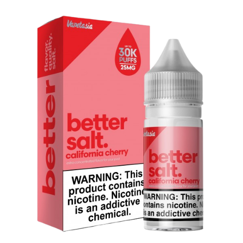 Better Salt by Vapetasia - California Cherry - 30mL