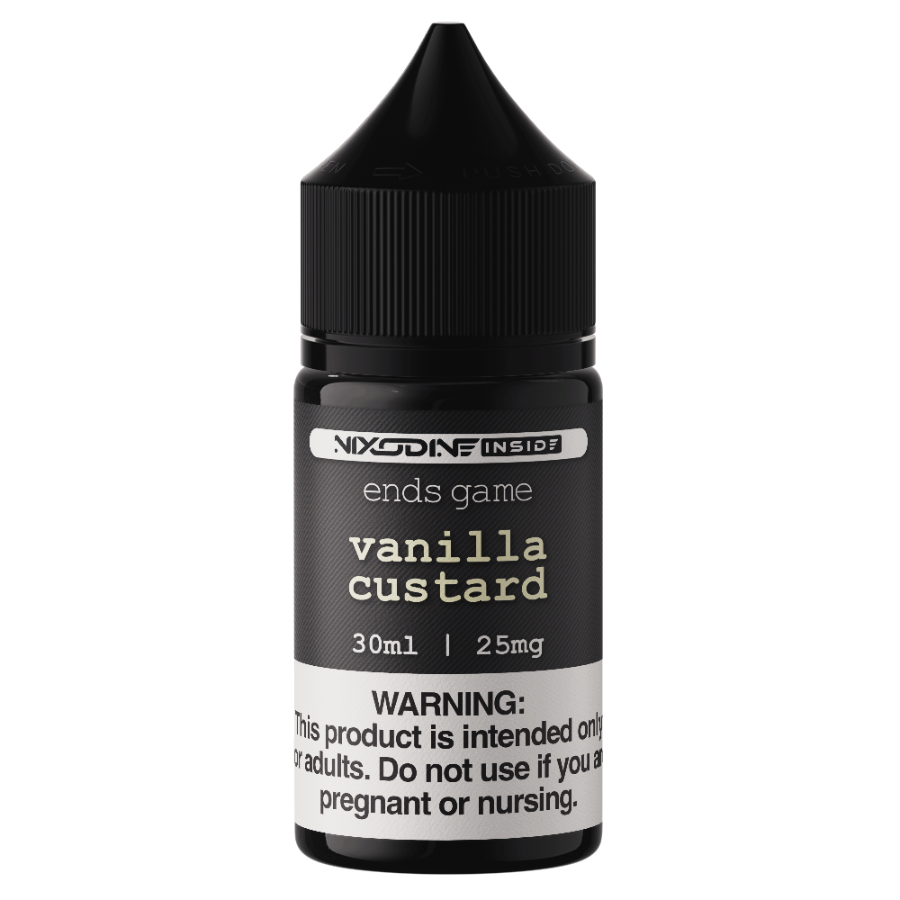 Ends Game (Nixodine Salt) - Vanilla Custard - 30mL