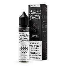 Vanilla Custard by Coastal Clouds is a sweet and creamy vanilla custard flavor. (70/30 vg/pg)