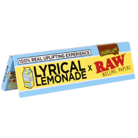RAW x Lyrical Lemonade Organic Hemp Rolling Papers