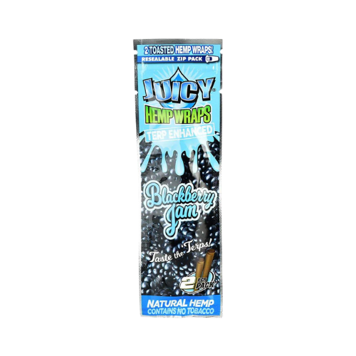 Juicy Jay's - Terp Enhanced Wraps - Blackberry Jam