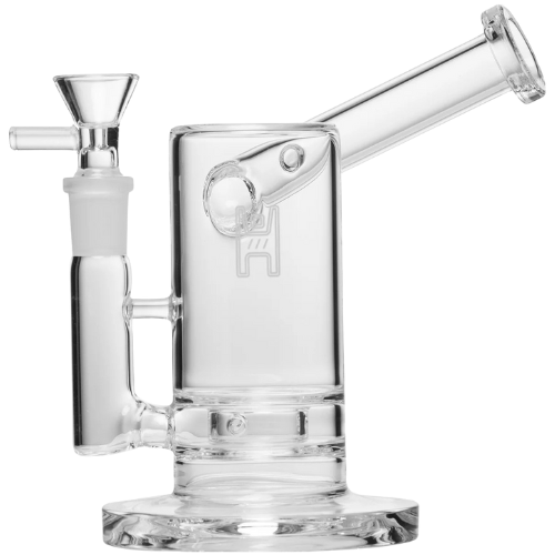 Human Grade 6" Sidecar Bubbler - Clear