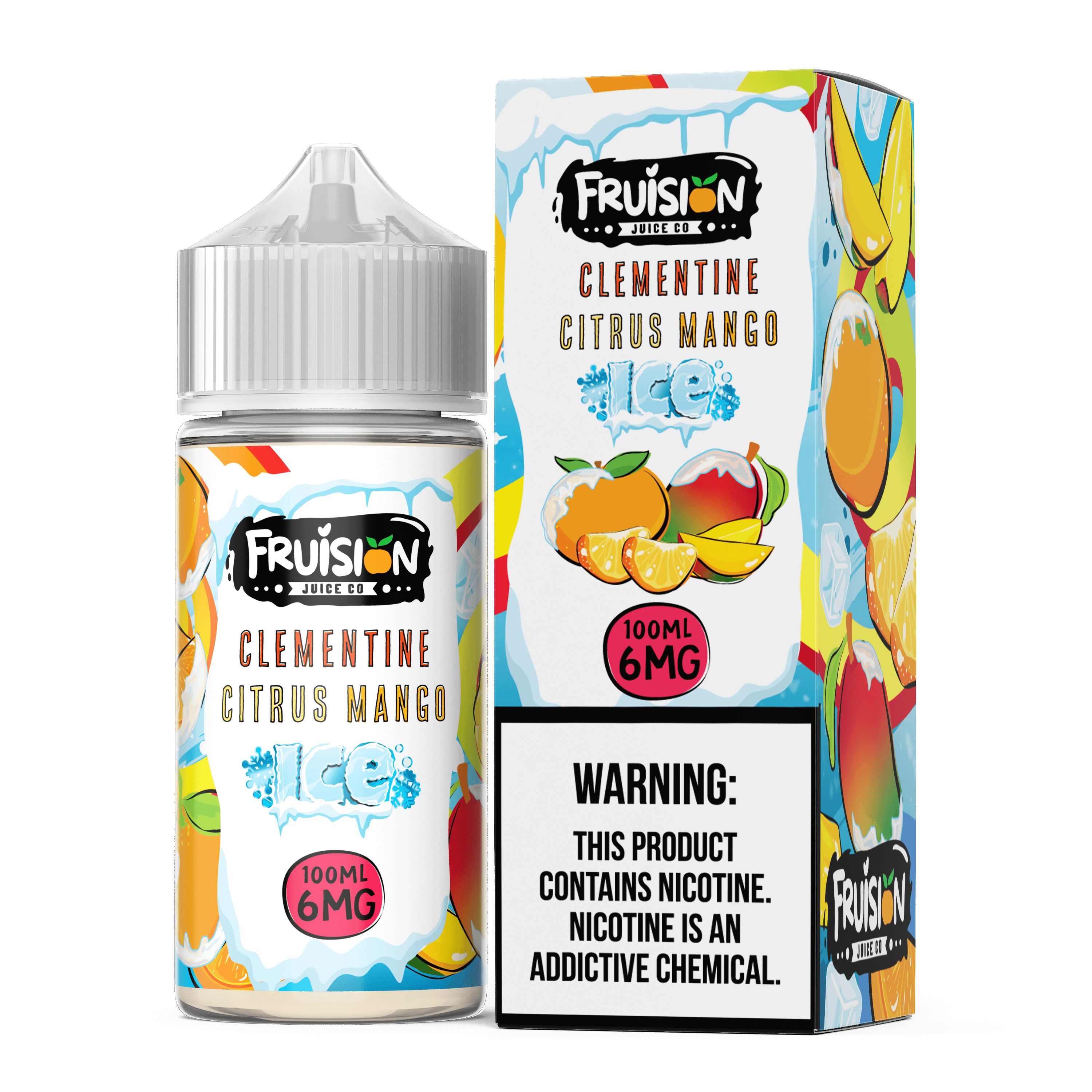 Fruision Ice -  Clementine Citrus Mango Ice 06mg