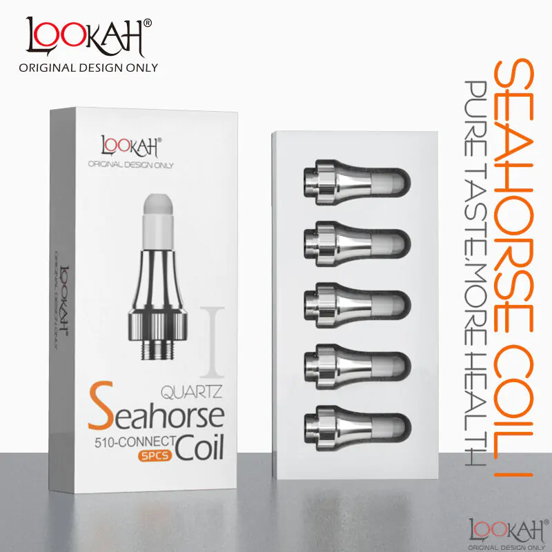 Lookah Seahorse Quartz I Coils (5-Pack)