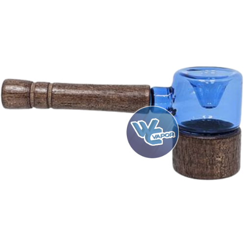 Dogg Lbs 5" Wood & Glass Sherlock Pipe 3