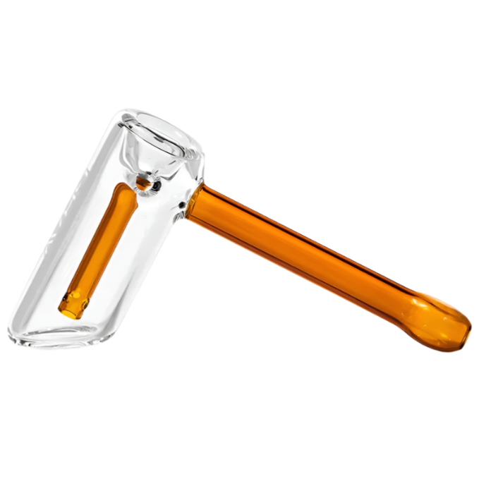 GRAV - Mini Hammer Bubbler (5") Amber