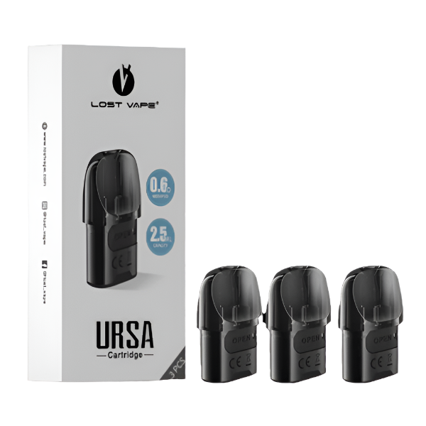 Lost Vape URSA Pro Pod Cartridges (3-Pack)