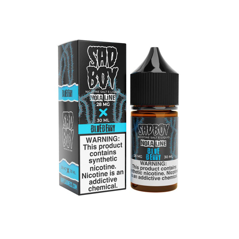 Blueberry Nola Salt is a granola bar with blueberries (50/50 vg/pg)