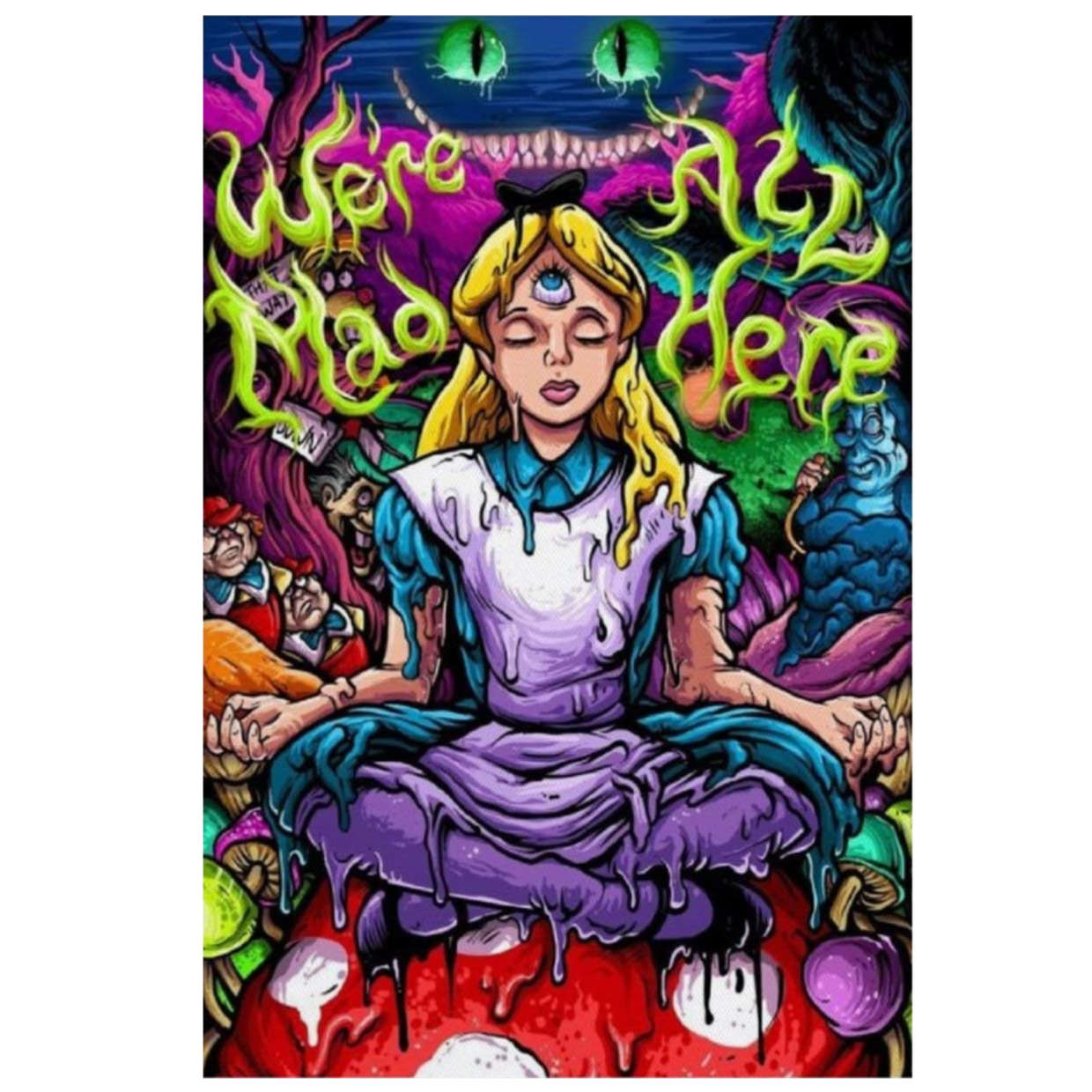 Melting Alice Tapestry