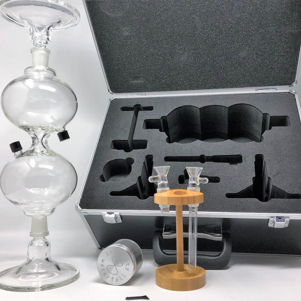 Infinity Waterfall Bong 11" Remastered Gravity Bong by Gypsy Labs