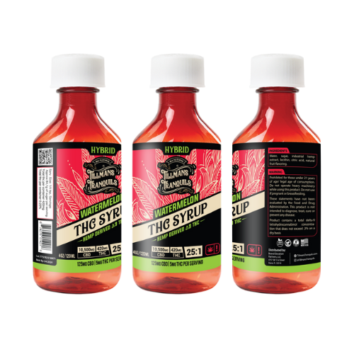 Tillmans Tranquils Watermelon THC Syrup 25:1 CBD:THC Ratio