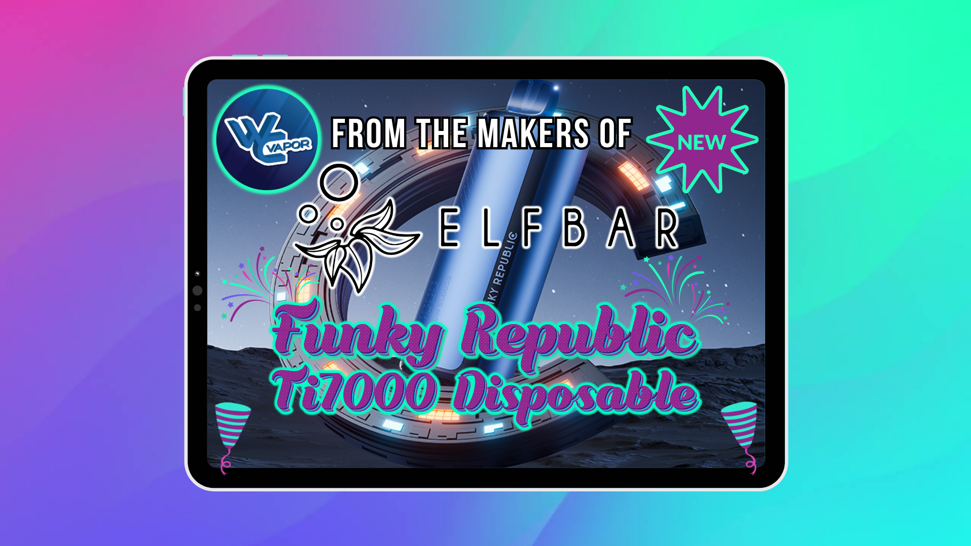 𝐅𝐮𝐧𝐤𝐲 𝐑𝐞𝐩𝐮𝐛𝐥𝐢𝐜 𝐓𝐢𝟕𝟎𝟎𝟎 𝐃𝐢𝐬𝐩𝐨𝐬𝐚𝐛𝐥𝐞 | 𝟕𝟎𝟎𝟎 𝐏𝐮𝐟𝐟𝐬