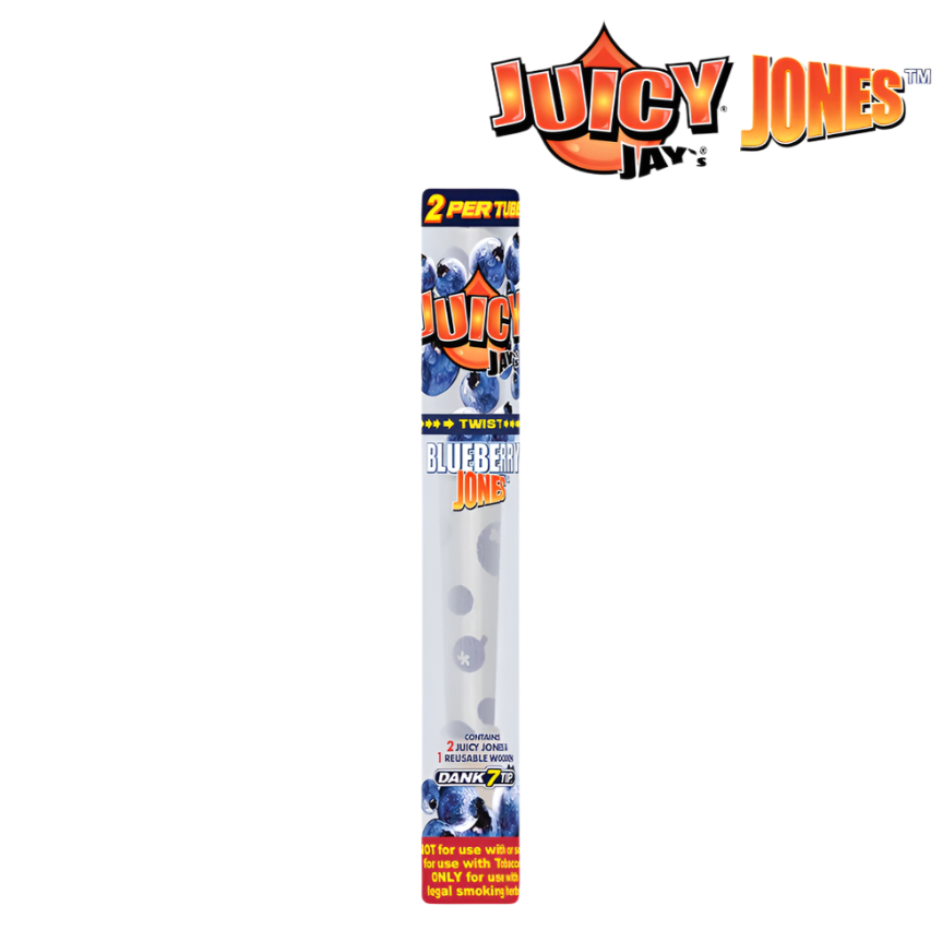 Juicy Jay's - Pre-Rolled Cones 2-Pack Blueberry Jones