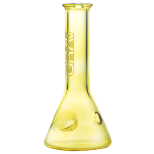 GRAV - Beaker Hand Pipe (4") Fumed
