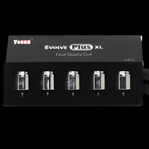 Yocan - Evolve Plus XL Quad Quartz Coils (5-Pack)