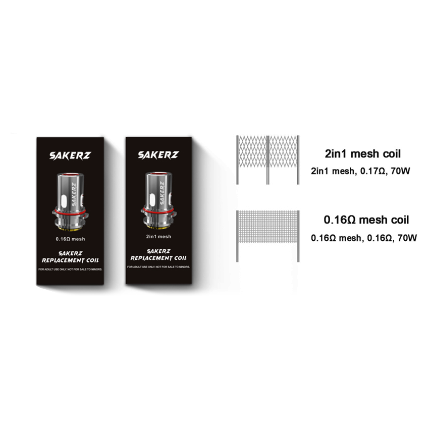 Horizon SAKERZ Replacement Coils (3-Pack)